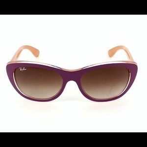 Rayban purple frame with brown gradient lens sunglasses 4227 6192/13